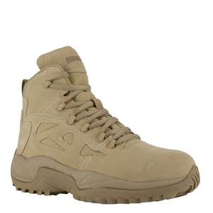 lot 132 image: Brand New Reebok Mens Rapid Response RB 8 Stealth Composite-Toe Work Boot Size 10M