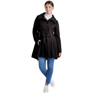 lot 185 image: Brand New Steve Madden Womens Plus Belted Coat