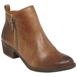 lot 166 image: Brand New Lucky Brand Womens Basel Ankle Boot - Wide Size 8 12