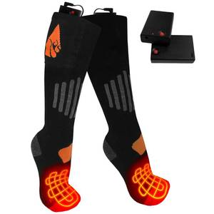 lot 191 image: Brand New ActionHeat Wool AA Battery Heated Socks ((LXL))