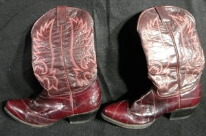 lot 227 image: Vintage Mens Rebelde Leather Boots