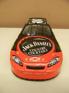 lot 4 image: ACTION 124 SCALE DIE-CAST - JACK DANIELS Old No 7 - CLINT BOWYER RCR 2006 Monte Carlo Special Paint Scheme 1 of 3504 - NEW IN BOX - AWESOME PIECE - SEE PICTURES