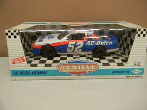 lot 8 image: ERTL AMERICAN MUSCLE COLLECTORS EDITION 118 SCALE DIE-CAST - A-C DELCO LUMINA - NEW IN BOX - AWESOME PIECE - SEE PICTURES