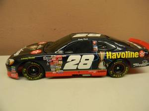 lot 13 image: ACTION 124 SCALE DIE-CAST  - U.S. MARINES HAVOLINE RACING 2000 TAURUS - 1 of 2508 - NEW IN BOX - AWESOME PIECE - SEE PICTURES