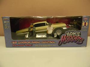 lot 45 image: RARE - 63 IMPALA Radio Control Homie Hoppers 118 scale - Original Box #73201 - FANTASTIC PIECE - NEW IN BOX - NICE - SEE PICTURES