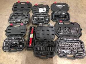 Mix Lot of Husky Mechanic Tool sets, Customer returns, Review all pictures