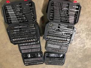 Mix lot of Mechanic Tool Sets, Customer returns, Review all pictures