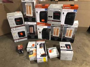 Mix Lot of assorted Heaters, Customer return, Review all pictures