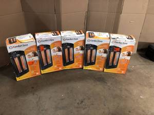Mix Lot of assorted Heaters, Customer returns, Review all pictures