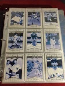 lot 13 image: (2) Complete Yankees Commemorative Card Sets