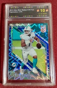 lot 34 image: Slabbed 2021 Elite Status Tua Tagovailoa - #d275
