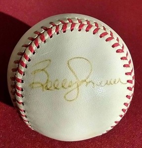 lot 54 image: Autographed Bobby Murcer Official Major League Baseball