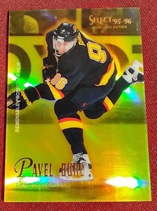 lot 60 image: Select Certified Mirror Gold Pavel Bure Card