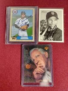 lot 69 image: (3) Autographed Cards - Sparky Anderson