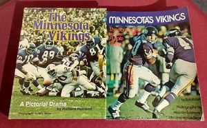 lot 84 image: (2) 1973 Minnesota Vikings History Books