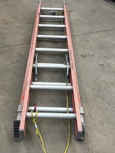 16ft Fiberglass Extension Ladder