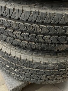 Set Of (6) Ford 8-Lug Wheels & Tires