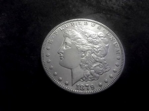 1879 S Morgan Silver Dollar Reverse Of 1878