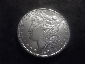 1881 S Morgan Silver Dollar