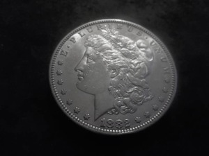 1882 S Morgan Silver Dollar