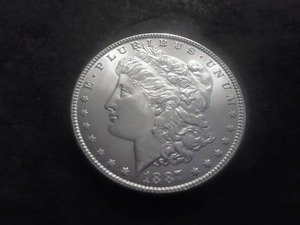 1887 Morgan Silver Dollar