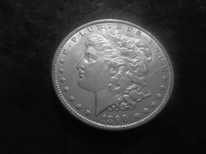 1890 Morgan Silver Dollar