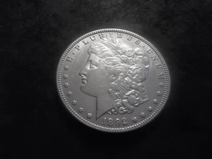 1892 O Morgan Silver Dollar