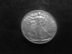 1943 Walking Liberty Silver Half Dollar