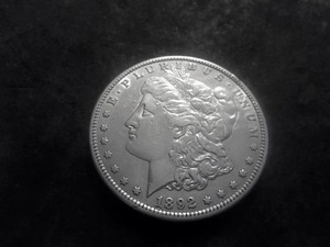 1892 S Morgan Silver Dollar