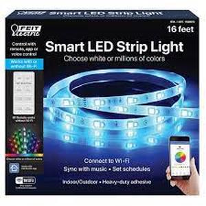 lot 4 image: Feit Electric Wi-Fi Smart 16 LED Strip Light
