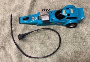 Vintage 1972 SSP (Super Sonic Power) Car with Pull Cord, King Cobra Made by Kenner Toys, General Mills Promotional Toy