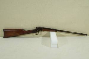 lot 19 image: J Stevens A & T Co Side Lever Crackshot .22 LR Breechblock Rifle