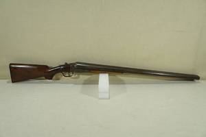 lot 22 image: Ithaca Hammerless 10 Gauge Grade 1 Side by Side Shotgun with Ejectors