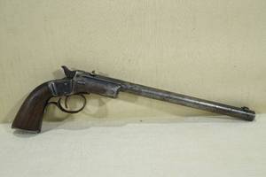 lot 37 image: Vintage J Stevens A&T Co No 35 Target Single Shot .22 Pistol