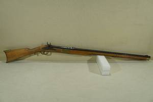 lot 51 image: .45 Caliber Octagon Barrel Percussion Cap Muzzleloader