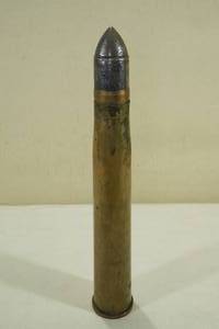 lot 73 image: 1943 A.L. 40mm Mk I M81 Cartridge