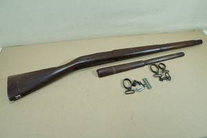 lot 82 image: Model 03-A3 Wood Rifle Stock and Bands