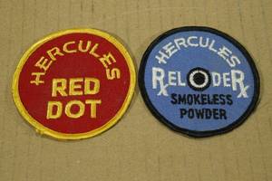 lot 91 image: Hercules Gun Powder Patches
