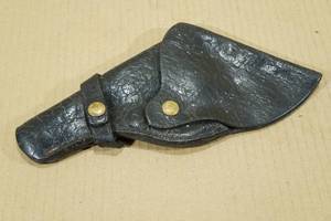 lot 121 image: Brauer Bros Black Leather Pistol Holster