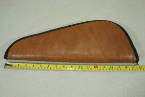 lot 148 image: Brown Leather Soft Handgun Case