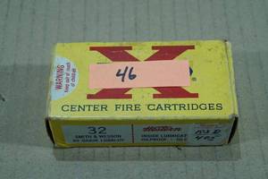 lot 173 image: 46 Western .32 S&W 85 Gr FMJ Ammo