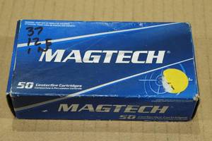 lot 176 image: 37 Magtech .32 S&W 85 Gr LRN Ammo - Plus 12 Empty Casings