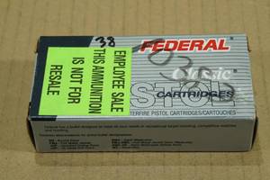 lot 179 image: 38 Federal Classic .32 Auto 71 Gr FMJ Ammo