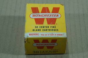 lot 183 image: 43 Winchester .38 S&W Blanks - Plus 4 Empty Casings