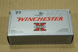 lot 185 image: 37 Winchester Super-X .30 Luger (7.65mm) 93 Gr FMJ Ammo