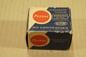 lot 188 image: 20 Vintage Peters .44 Remington Magnum 240 Gr SP Ammo