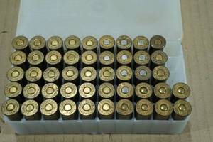lot 190 image: 47 Mixed .44 Magnum Ammo - Likely reloads