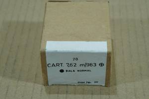 lot 199 image: 20 Military Surplus 7.62 x 51mm Ball Ammo