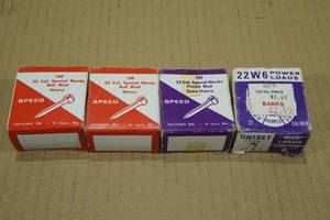 lot 202 image: Red and Purple .22 Caliber Wad Loads