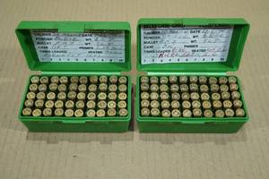 lot 203 image: Assorted Ammo - Believed to be .30 Mauser Reloads